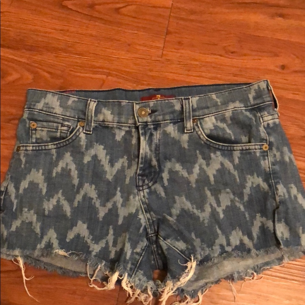 7 For All Man Kind Jeans Shorts